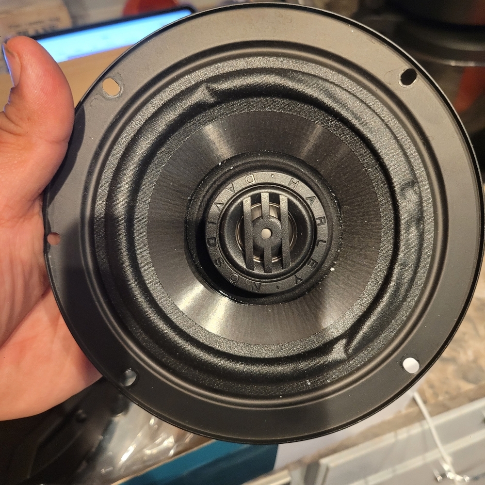 HARLEY DAVIDSON Touring 6.5" Fairing Tour Pak Pack Speakers NEW 2 in the pack